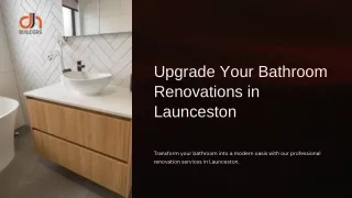 Upgrade Your Bathroom Renovations in Launceston