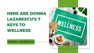 How to Live a Holistic Life With Donna Lazarescu