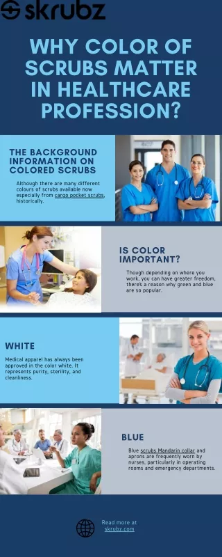 why color of scrubs matter in healthcare