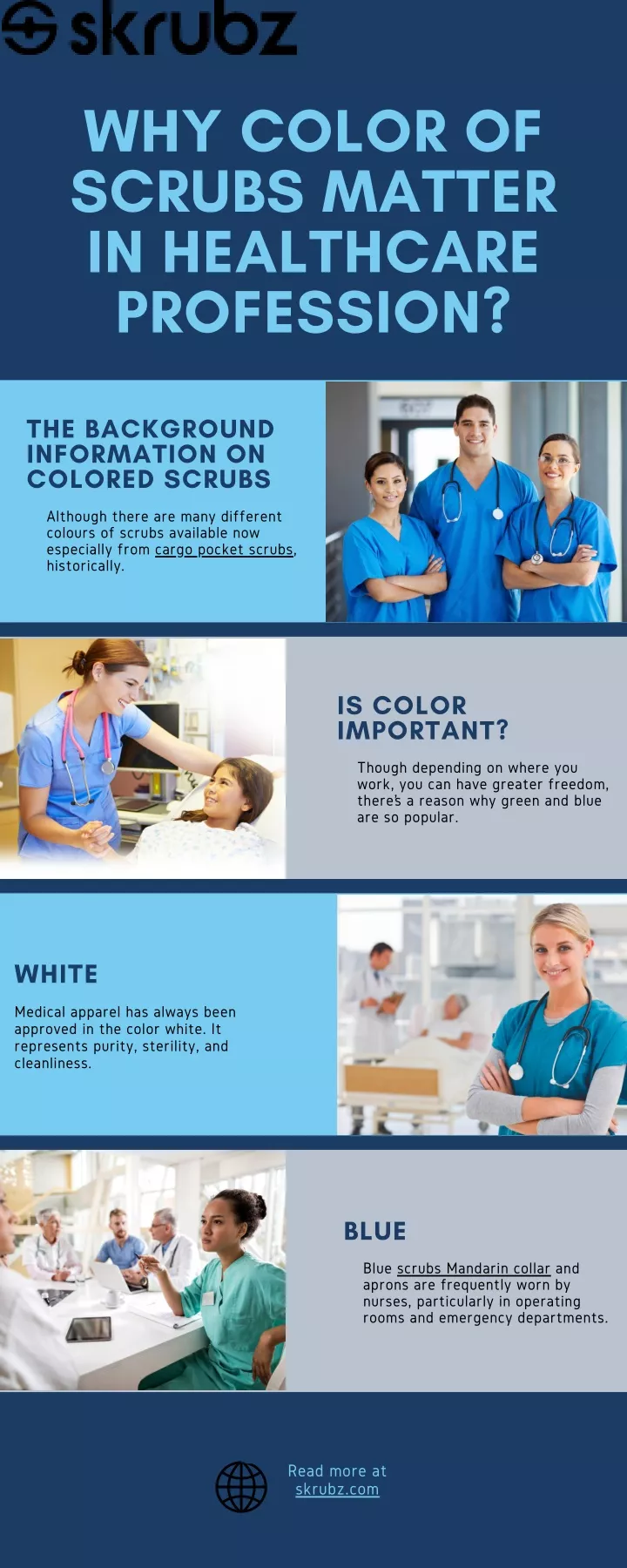 why color of scrubs matter in healthcare