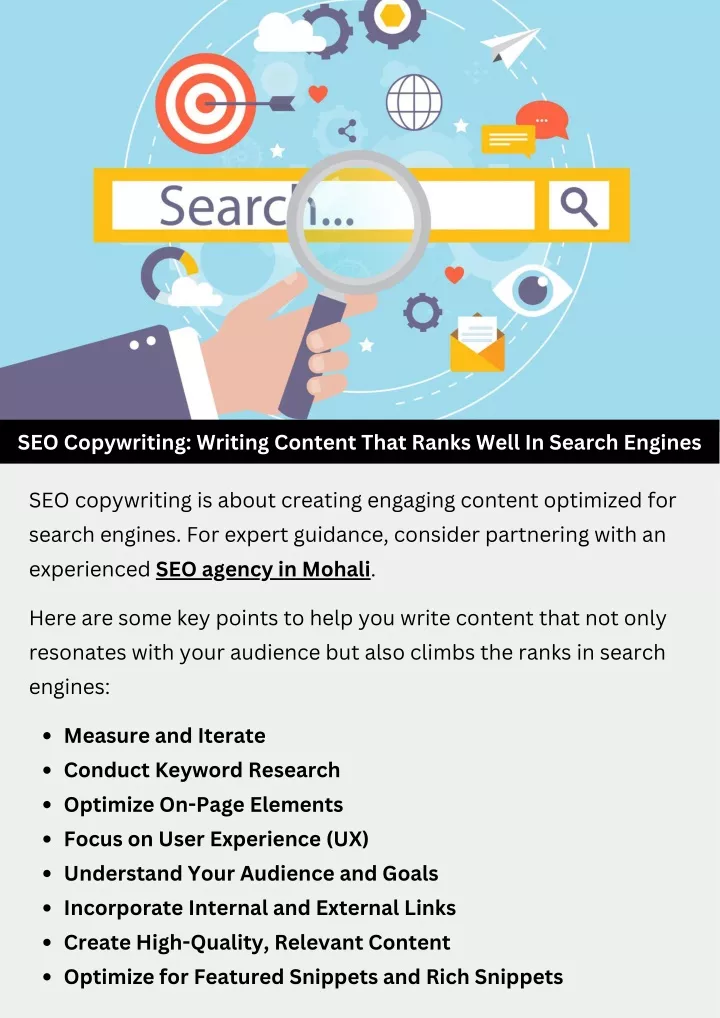 seo copywriting writing content that ranks well