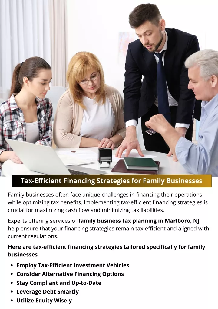 tax efficient financing strategies for family