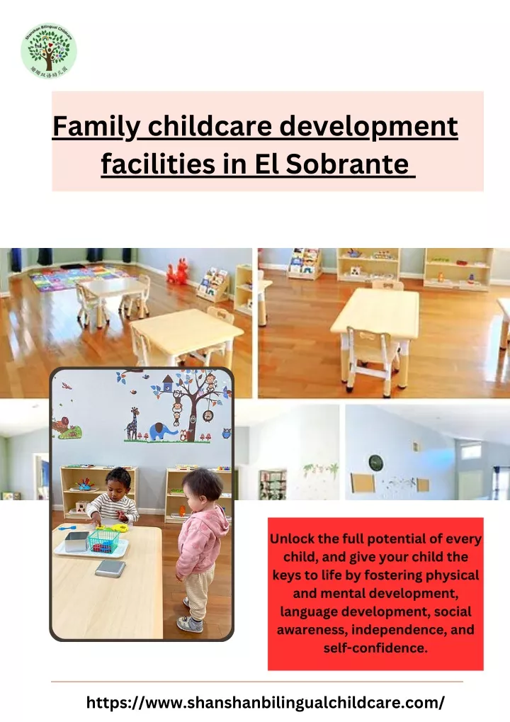 family childcare development facilities