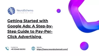 Getting Started with Google Ads A Step-by-Step Guide to Pay-Per-Click Advertising