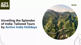 Discover the Heartland: Central India Holidays