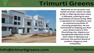 villas in bhiwadi for sale