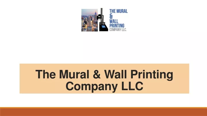 the mural wall printing company llc