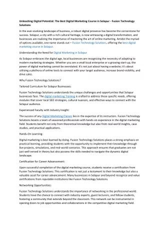 unleashing digital potential the best digital