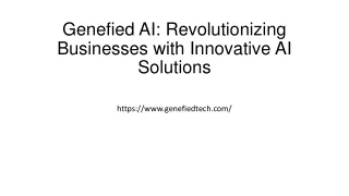 Revolutionizing Businesses with Innovative AI Solutions