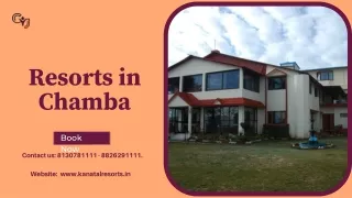 Resorts in Chamba | weekend getaways in Chamba