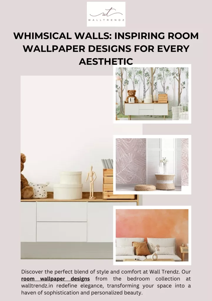 whimsical walls inspiring room wallpaper designs