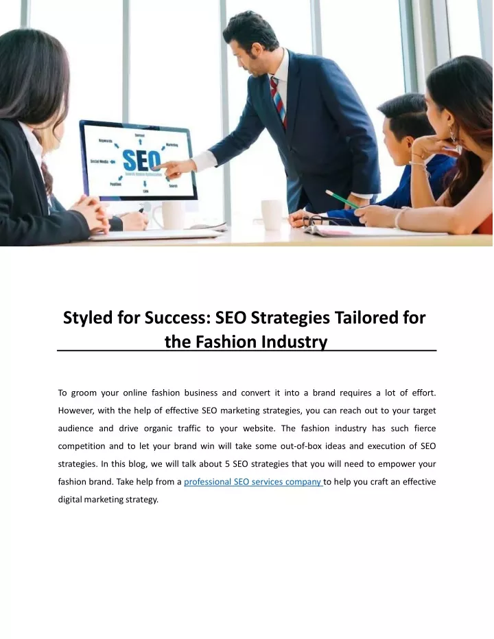 styled for success seo strategies tailored