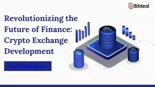 Crypto Exchange Development  Launch your Branded Exchange