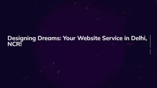 Website Designing Services In Delhi, NCR