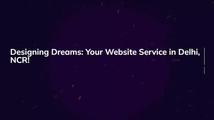 website designing services in delhi ncr