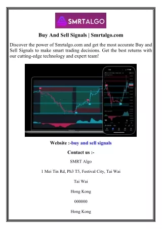 buy and sell signals smrtalgo com