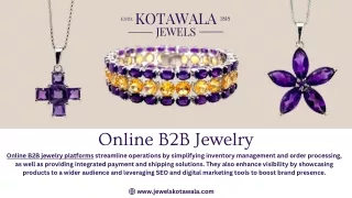 onilne B2b jewelry
