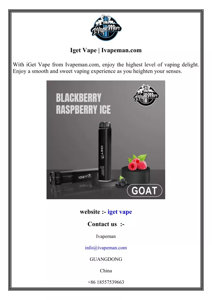 iget vape ivapeman com