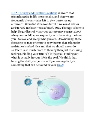 PDF Submission on WWW..DNA Therapy _ DNA Therapy & Creative Solutions