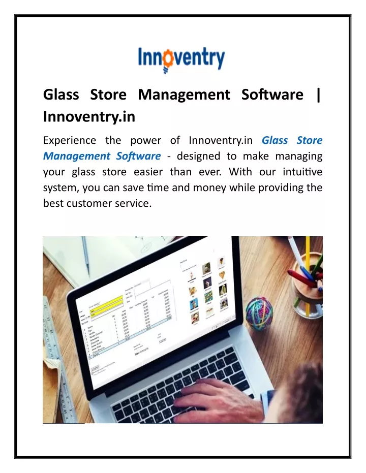 glass store management software innoventry in