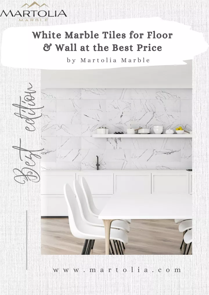 white marble tiles for floor wall at the best