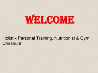 welcome