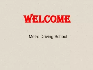 welcome