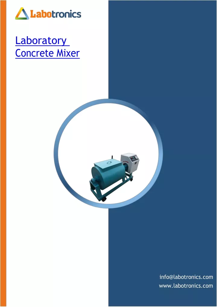 laboratory concrete mixer