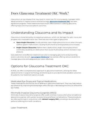 Does Glaucoma Treatment OKC Work (2)