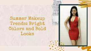 Summer Makeup Trends Bright Colors and Bold Looks