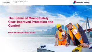 The Future of Mining Safety Gear_ Improved Protection and Comfort