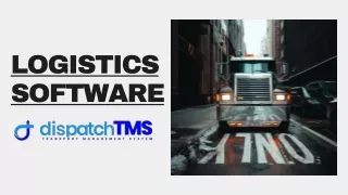 Logistic Software - DispatchTMS