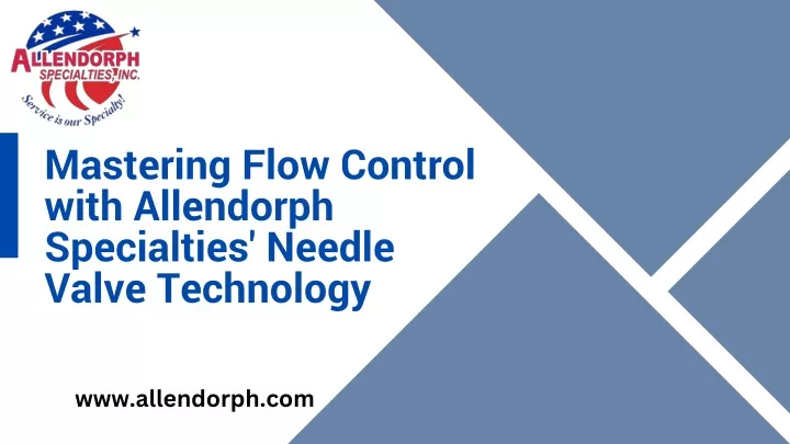 mastering flow control with allendorph