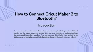 How to Connect Cricut Maker 3 to Bluetooth