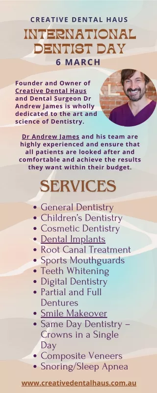 International Dentist Day 2024