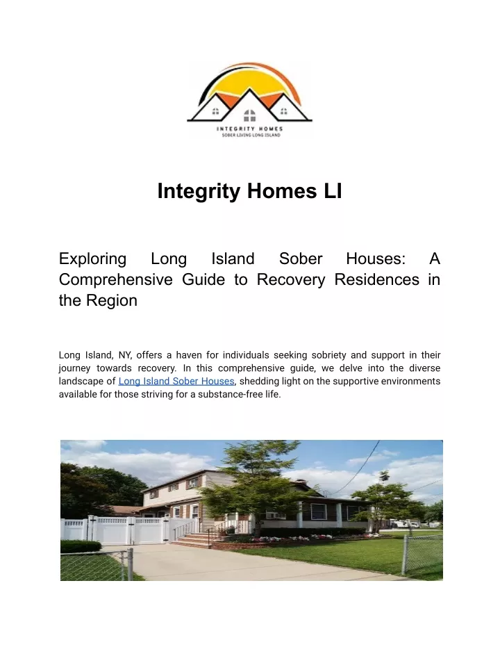 integrity homes li