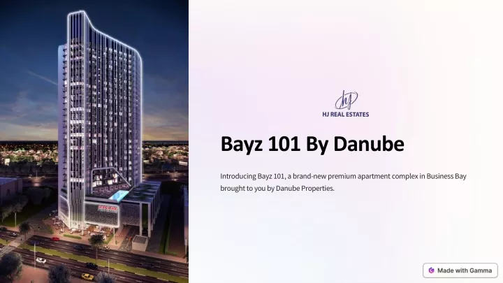 bayz 101 by danube