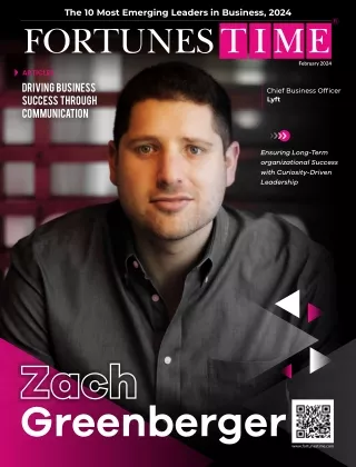 Zach Greenberger | The 10 Most Emerging Leaders in Business, 2024