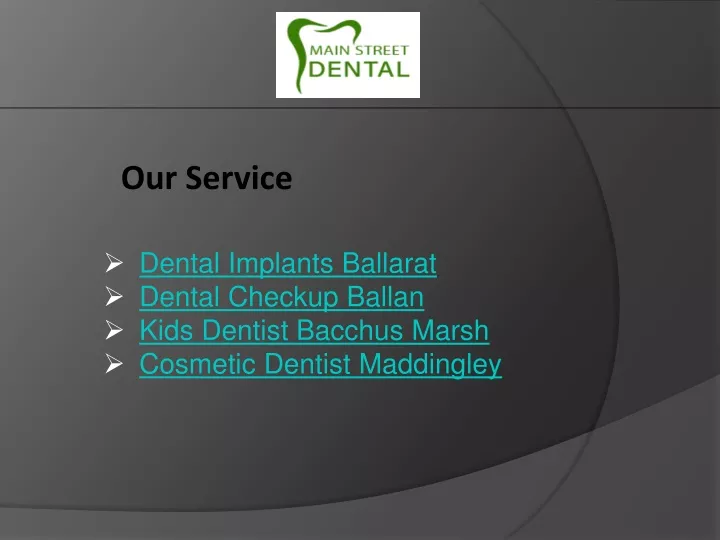 our service