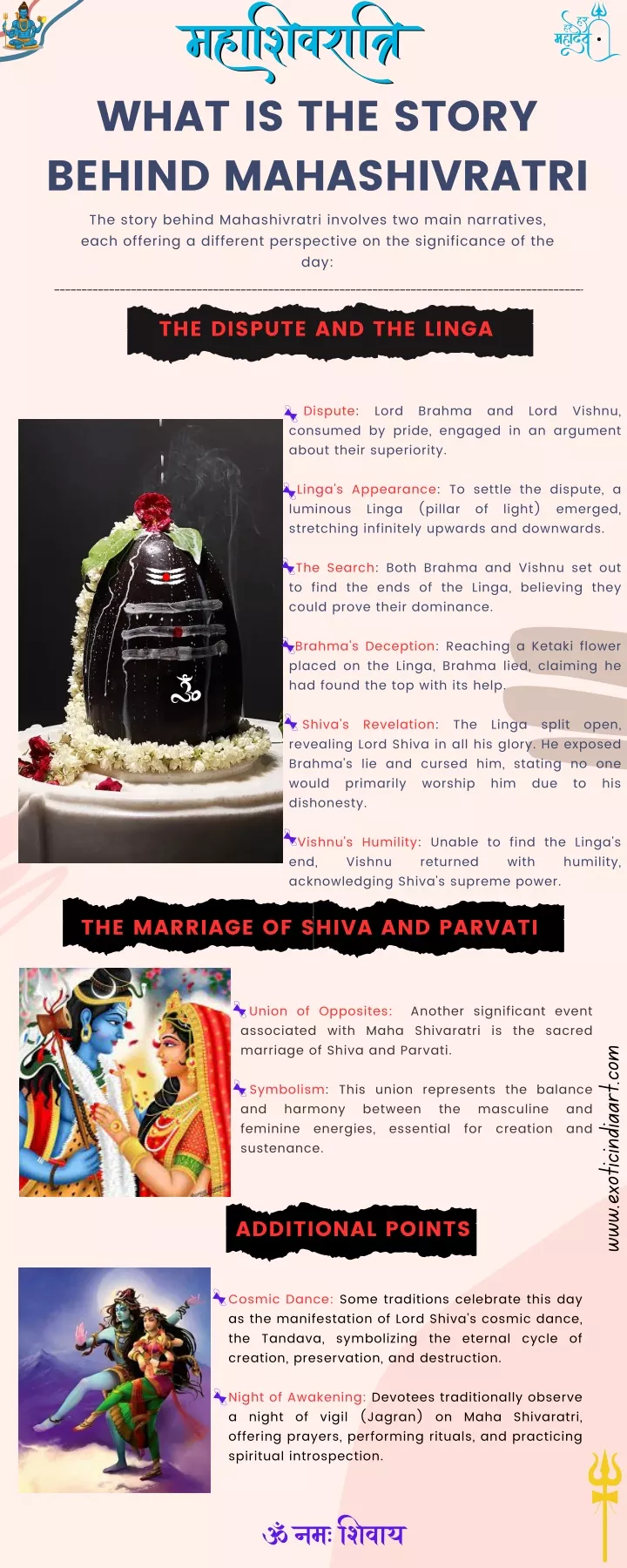 what is the story behind mahashivratri