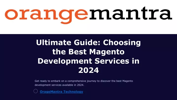 ultimate guide choosing the best magento