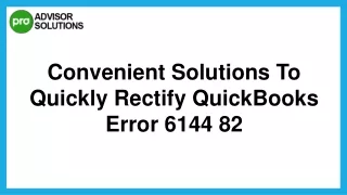 convenient solutions to quickly rectify