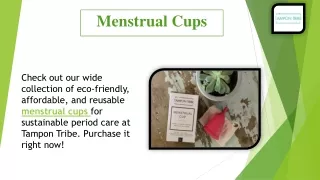 Menstrual Cups