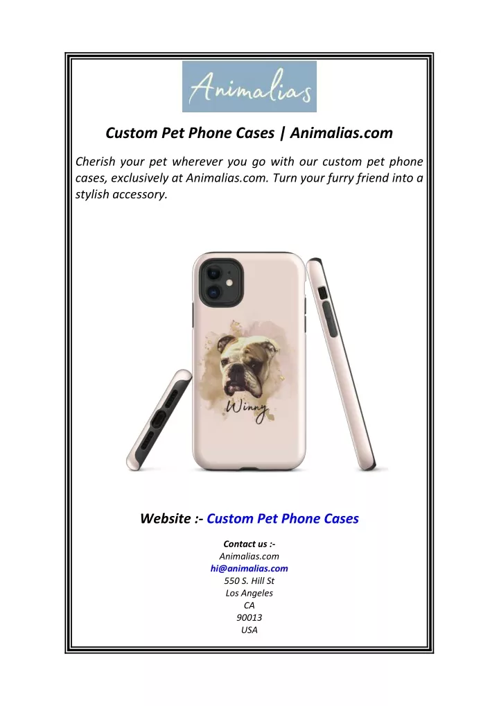 custom pet phone cases animalias com