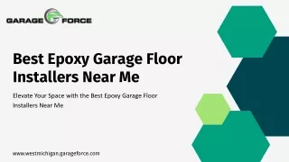Best Epoxy Garage Floor Installers Near Me
