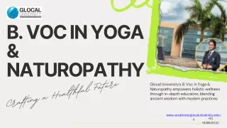 What Career Opportunities Await B.Voc Yoga-Naturopathy Graduates?