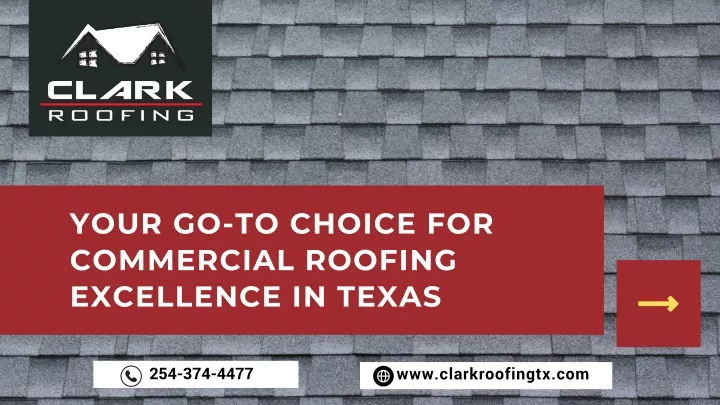 your go to choice for commercial roofing