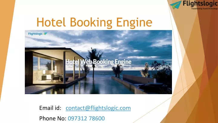 hotel booking engine