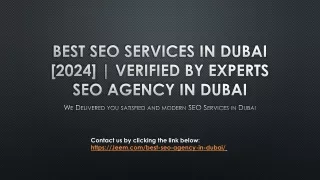 Best SEO services in Dubai | Visit us PRO SEO Experts In Dubai [2024]
