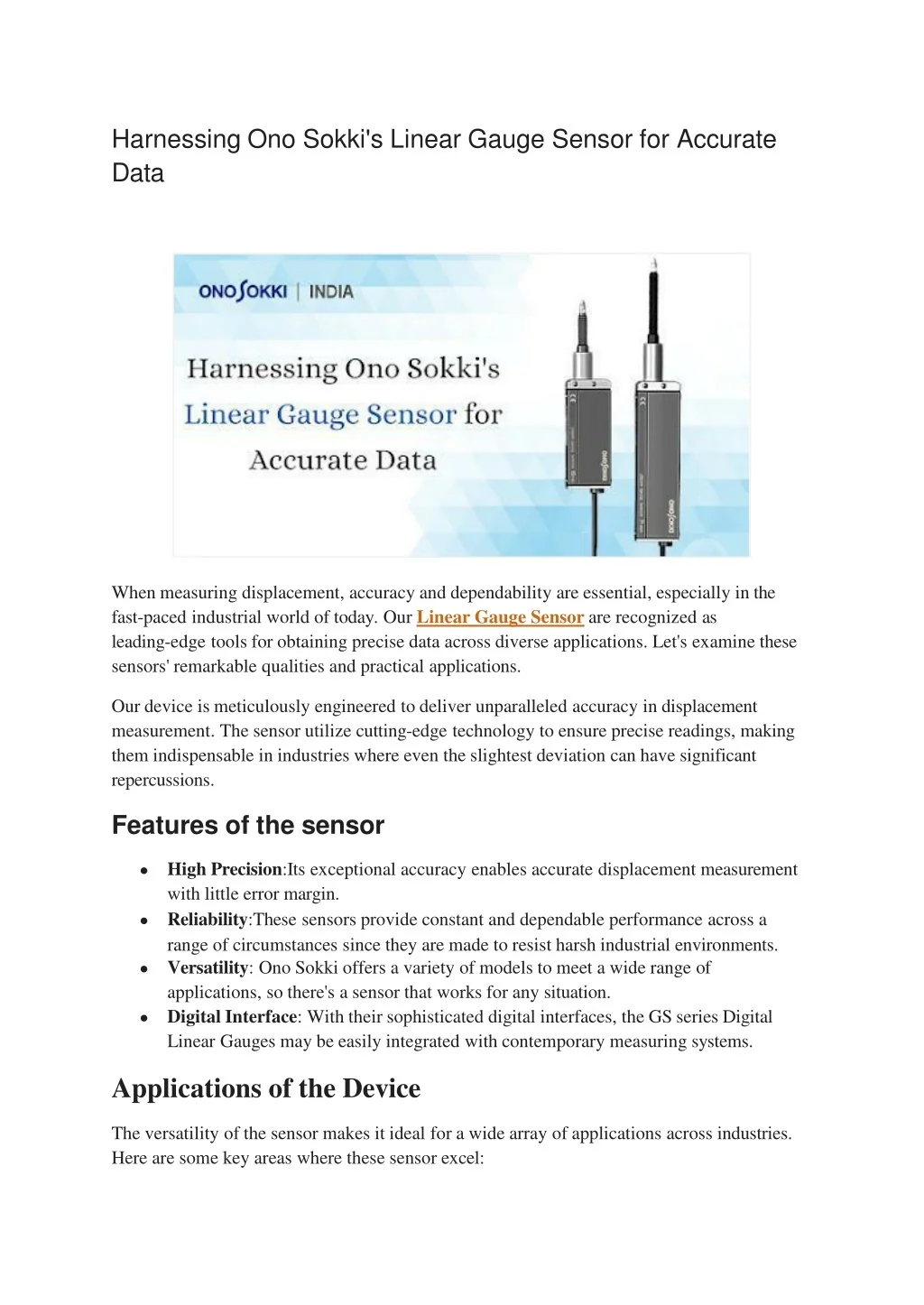 PPT - LVDT | Linear Gauge Sensor PowerPoint Presentation, free download ...